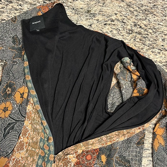 Desigual Gold Tread Fall Design Dress - Picture 5 of 16